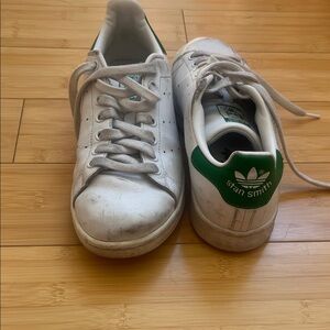 Adidas Stan Smith White with Green Accents
